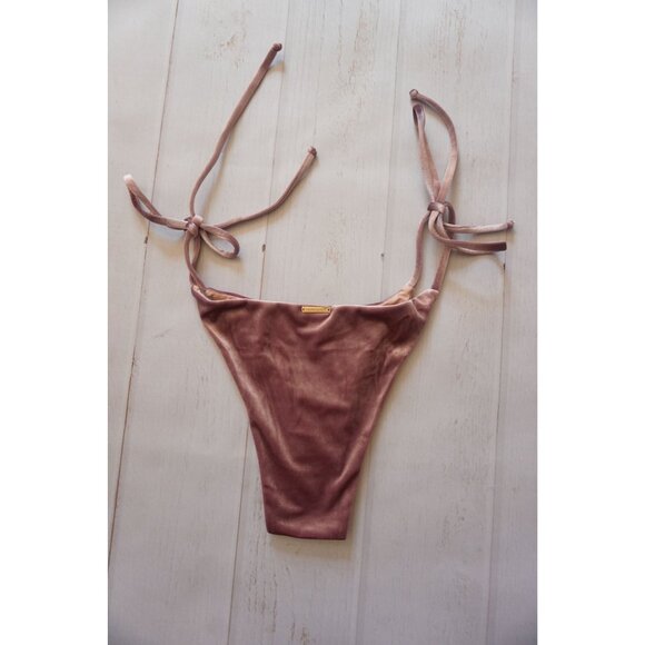 Pilot Active Womens Pink Velvet Bikini Bottoms – Size L, NWOT - Picture 4 of 7